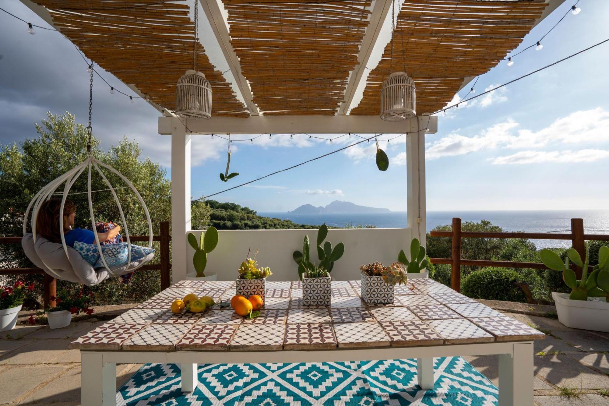 Villa Manu Massa Lubrense Exteriör bild
