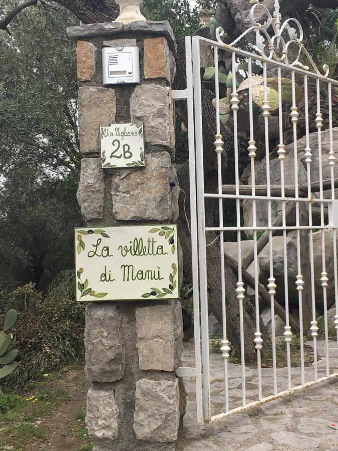 Villa Manu Massa Lubrense Exteriör bild